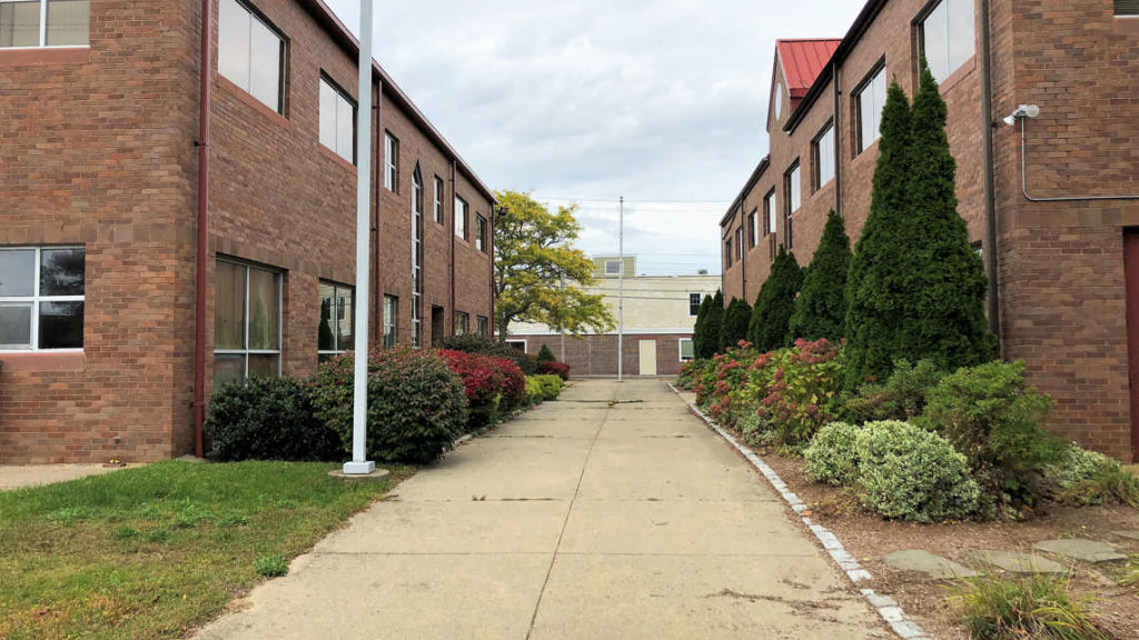 outdoor walkway