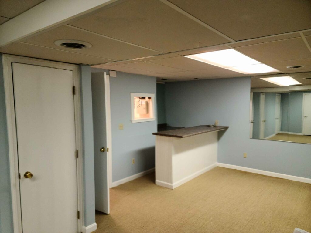 upstairs office