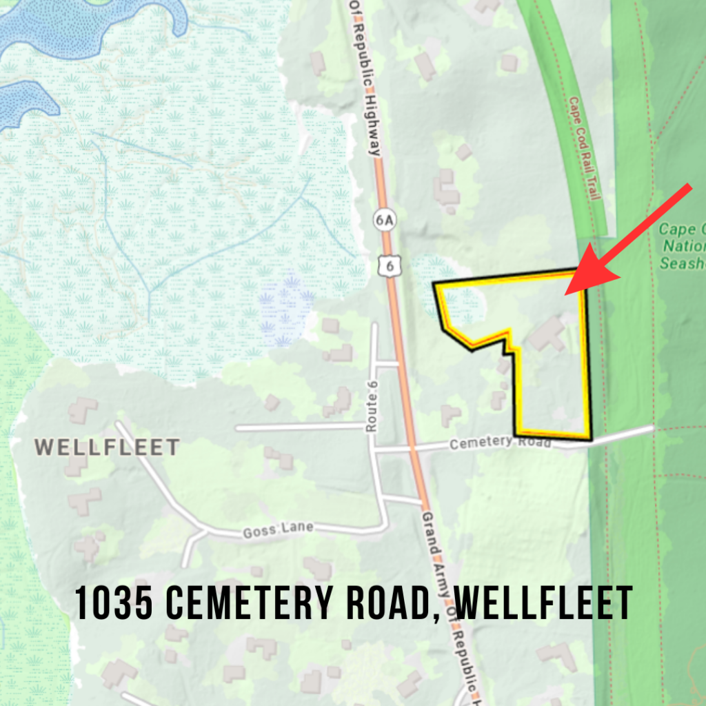 Map of 1035 Cemetery Rd