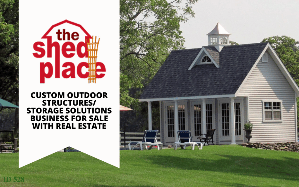 The Shed Place is available for sale