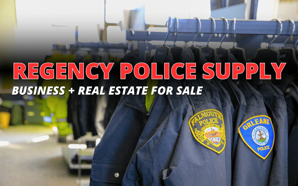 Regency Police Supply, a well-established and highly regarded provider of police, fire, and EMS uniforms and equipment in Southeastern Massachusetts, is now available for sale.