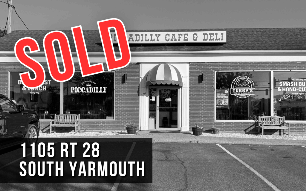 1105 Route 28 South Yarmouth has sold.